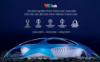 Champions League và các cúp châu Âu lên sóng VTVcab