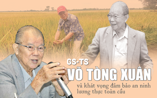 GS-TS Võ Tòng Xuân và khát vọng bảo đảm an ninh lương thực toàn cầu