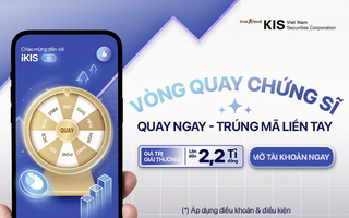 Chứng khoán KIS: khởi động “Vòng quay chứng sĩ” lần 3 với tổng giá trị giải thưởng 2.2 tỷ