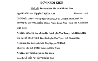 Vì sao hoãn xử vụ người dân kiện UBND TP Nha Trang liên quan dự án An Bình Tân?