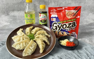 Bánh xếp kiểu Nhật Gyoza chính thức có mặt tại Việt Nam