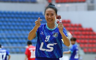 Thái Sơn Nam TP HCM vô địch lượt đi futsal nữ VĐQG