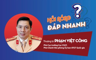 Người dân bị sự cố giao thông, gọi ai để được hỗ trợ?