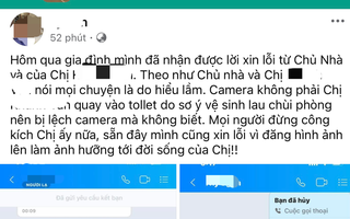 Người trong cuộc nói lý do lắp camera bên trong căn hộ cho thuê ở Vũng Tàu