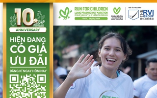 Sắp diễn ra giải "Chạy bán marathon Luang Prabang: Chạy vì trẻ em" lần thứ 10