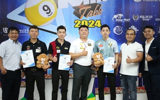 Giải billiards pool 9 bi HBSF Tour 3: Dương Quốc Hoàng bảo vệ thành công chức vô địch