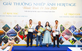 Đấu giá ảnh "Hành trình di sản" ủng hộ người dân bị bão lũ