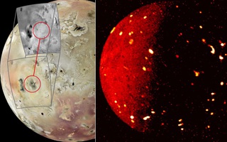 Tàu vũ trụ NASA tìm thấy siêu núi lửa mới của hệ Mặt Trời