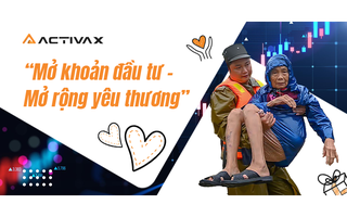 Activax "Mở giao dịch - Mở rộng yêu thương" ủng hộ đồng bào miền Bắc