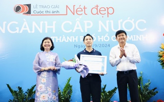 Trao giải cuộc thi ảnh “Nét đẹp ngành cấp nước TP HCM”