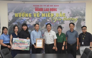 Một công ty chứng khoán ủng hộ 200 triệu đồng qua chương trình "Hướng về miền Bắc yêu thương"