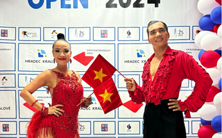 Cặp đôi Việt Nam lọt Top 50 đôi dancesport xuất sắc nhất thế giới