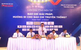 Diễn đàn Tổng Biên tập 2024 đặt ra những vấn đề cấp thiết cho báo chí