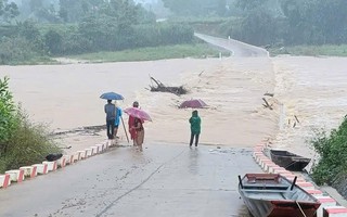 Mưa rất to từ Thanh Hóa đến Thừa Thiên - Huế, ngập nhiều nơi, đe doạ lũ quét, sạt lở đất