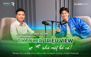 Từ chàng trai chạy xe ôm trở thành TikToker triệu view nhờ một bể cá