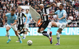 Haaland tịt ngòi tại St.James'Park, Man City mất điểm ngôi đầu