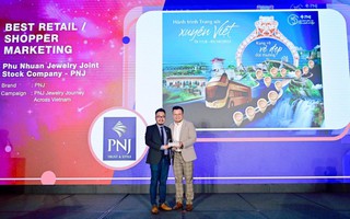 PNJ lần thứ ba liên tiếp nhận giải Marketing Events Awards