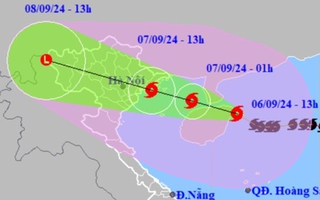 Sáng mai 7-9, siêu bão Yagi khả năng đổ bộ từ Quảng Ninh-Nam Định