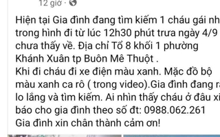 Diễn biến mới vụ nữ sinh 14 tuổi rời nhà trước lễ khai giảng