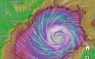 Bão số 3 giật cấp 17 áp sát Quảng Ninh-Hải Phòng, người dân không nên ra đường