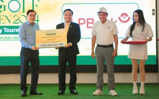 Quyên góp từ thiện hơn 40 tỉ đồng tại Giải Golf Thủ Đức Open 2024