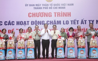 TP HCM khai mạc các hoạt động chăm lo Tết Ất Tỵ 2025