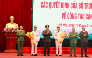 Hà Nội có 2 tân Phó giám đốc Công an