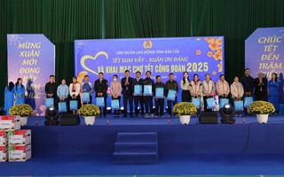 Khai mạc "Chợ Tết Công đoàn năm 2025"