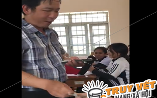 Sự thật bất ngờ về clip "thầy tặng mỗi học sinh 1 triệu đồng để ăn Tết"