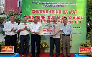 Chương trình "Tự hào cờ Tổ quốc": Gắn kết truyền thống yêu nước với nhịp sống đô thị