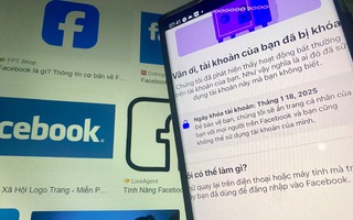 "Kêu trời" vì bị khóa tài khoản Facebook