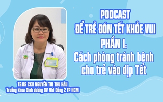 Cách phòng tránh bệnh cho trẻ vào dịp Tết