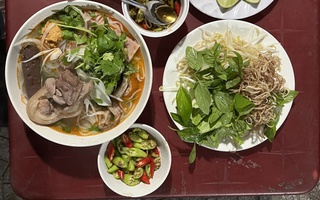 Bún bò trứ danh đất kinh kỳ