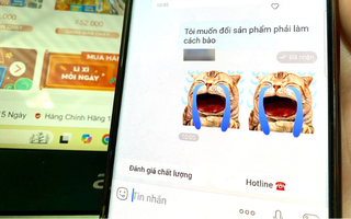 Bất lực với chatbot khi mua hàng online