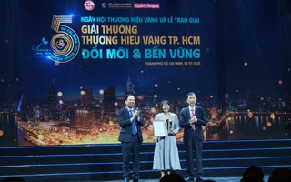 Biti's xuất sắc đạt 2 giải liên tiếp tại lễ trao giải thương hiệu Vàng TP HCM 