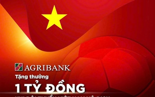 Agribank sẽ trao thưởng 1 tỉ đồng khi đội tuyển Việt Nam vô địch ASEAN Cup 2024