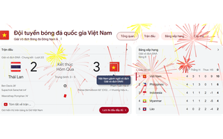 Việt Nam vô địch ASEAN Cup 2024, Google "đi bão" theo cách đặc biệt