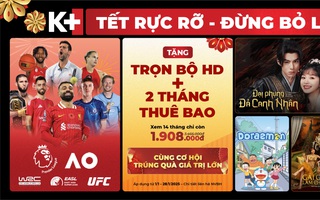 Cùng K+ khai xuân Ất Tỵ rực rỡ với loạt chương trình giải trí bùng nổ, ưu đãi hấp dẫn