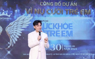 Nguyên Vũ lấy doanh thu của bài hit góp vào quỹ "Vì nụ cười trẻ em"