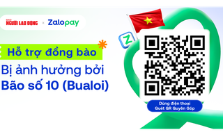 Quyên góp hỗ trợ đồng bào bị ảnh hưởng bão số 10 Bualoi qua Zalopay