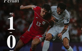 Iraq khiến Indonesia vỡ mộng đến World Cup 2026