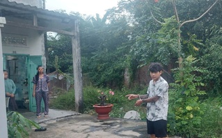 Dùng khăn trùm mặt, trói em họ cướp vàng rồi bỏ trốn