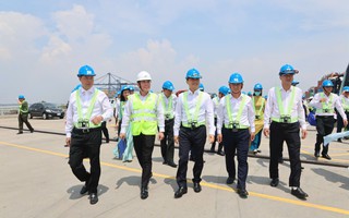 Đoàn Đại biểu dự Đại hội Đảng bộ TP HCM làm việc tại Cảng Gemalink và KCN chuyên sâu Phú Mỹ 3