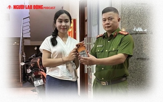 TikToker nổi tiếng người Lào cảm ơn công an tìm được iPhone 17 Pro Max bị thất lạc