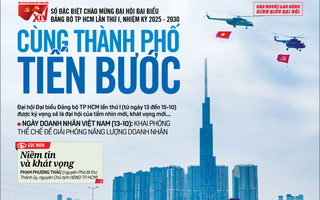 Báo in Người Lao Động 13-10: Niềm tin và khát vọng