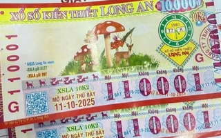 Xổ số miền Nam: Dãy số “quái” vé số Long An trúng giải đặc biệt tại phường Ngã Bảy