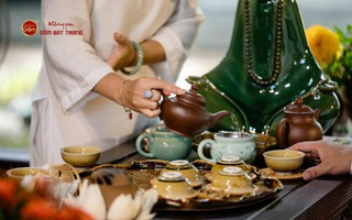 An Thổ Túc tại triển lãm Gốm và Trà - Hành trình lan tỏa văn hóa trà Việt trong kỷ nguyên mới