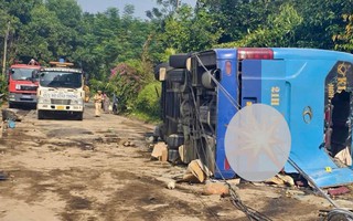 Vụ lật xe khách 3 người chết, nhiều người bị thương: Kết quả kiểm tra nồng độ cồn của tài xế