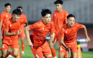 U23 Việt Nam thi đấu kiên cường