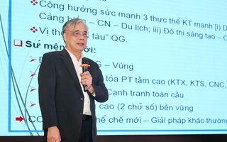 PGS-TS Trần Đình Thiên nói về tầm nhìn của TP HCM trong kỷ nguyên mới